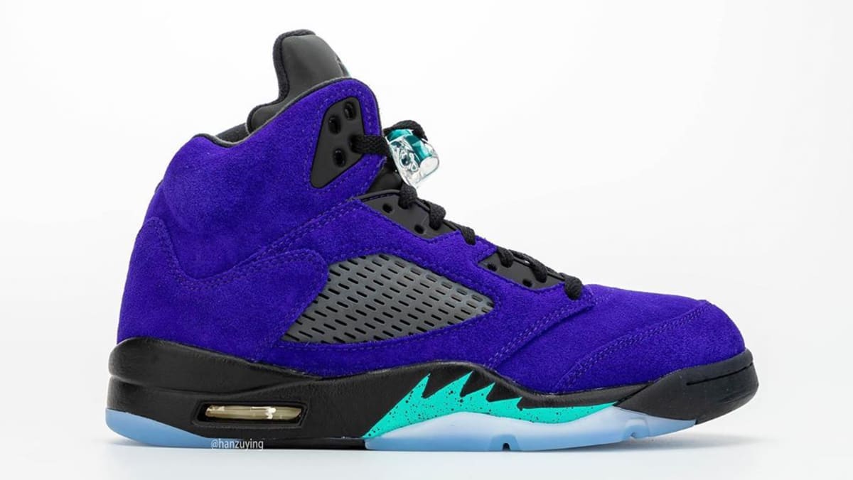 air jordan 5 alternate grape release date