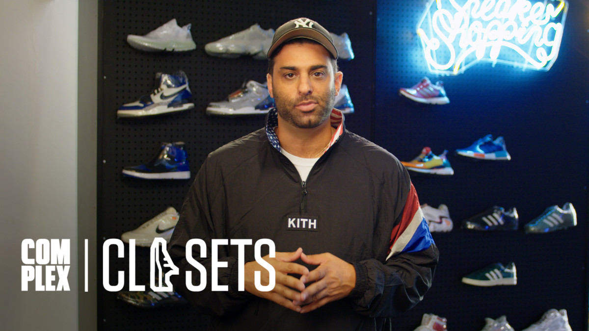 Joe La Puma Shows His Rare Sneaker Collection At The Complex Office On ...