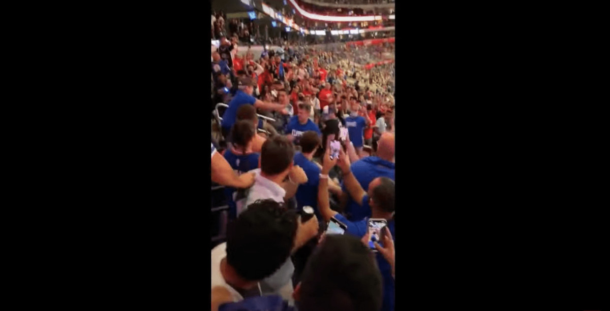 Video Shows Brawl Between Suns and Clippers Fans During ...